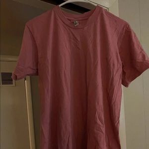 American Apparel pink t shirt medium